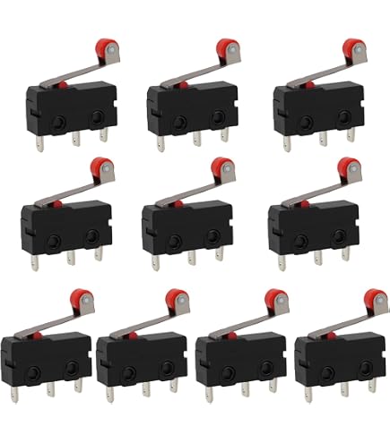 V-102-1C4 MICROINTERRUTTORE SNAP ACTION con leva SPDT 10A/250VAC ON-(ON
