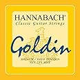 Hannabach Classical Guitar Strings Series 725 Medium/High Tension Goldin/Carbon - Set - 725MHT