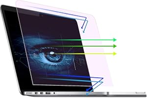 Phimoos Anti Blue Light Screen Protector for Macbook Air 13.6 inch (2022-2025, M4/M3/M2/M1, A3240 A3113 A2681), Anti-Glare Film, Anti-Scratch, Anti-Fingerprint, UV Blocker Eye Protective Matte Film