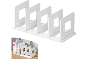 GOMETY Organizer da scrivania, raccoglitore per documenti, rimovibile, con 4 scomparti, per ufficio, raccoglitori, riviste, libri, CD