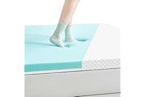 ‎ROYGBIV Topper 90x190cm– ROYGBIV Matratzen 7 cm Höhe mit H2/H3 Härte, Gel-Memory Schaum für Komfort und Druckentlastung, vielseitiger Mattress Topper für erholsamen Schlaf