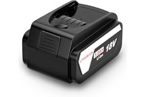 BAKTH 5,0 Ah Akumulator Zamienny do Bosch 18V PBA PSB PSR, Akumulator Gardena 18V, Kompatybilny z Systemem 18V Green Tools Home and Garden 18V