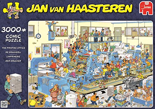 Jan van Haasteren The Printing Office Jigsaw Puzzle (3000-Piece)