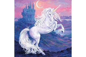 Tigers on the Loose - 4 Paper Napkins for Decoupage - 3-ply, 33 x 33cm, Fantasy Unicorn (4 Individual Napkins for Craft & Napkin Art)