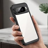 CaseOnn Google Pixel 10 Pro XL Kılıf Kamera Korumalı Darbe Emici Şeffaf Arka Kapak Siyah [Google Pixel 10 Pro XL ile Uyumlu]