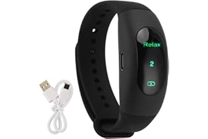 FYEARFLY Schlafhilfe Maschine, Einschlafhilfegerät Für Erwachsene, Schlafhilfe Armbanduhr Gerät zur Angstlinderung 3 Modi 6 Stärken Mikrostrom Schlafhilfegerät Für Erwachsene Linderung von Angstzuständen