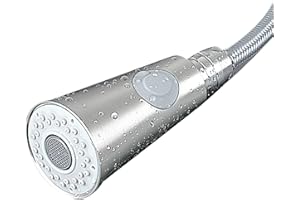 KISBEIBI Rubinetto da cucina con ugello a 2 funzioni, ricambio per miscelatore estraibile, miscelatore per la cucina (61001)