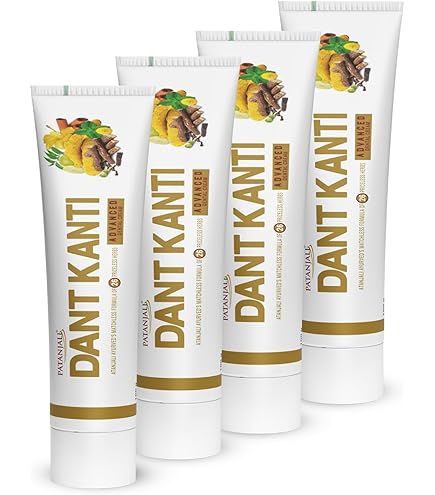 Dentifrice Patanjali Dant Kanti 200 g pour des dents et des gencives saines 1