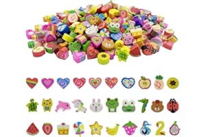 MLLTECH Gomme da cancellare 200 pezzi per bambini, Mini gomma con motivo Gomma divertente per la scuola a casa, gomme per l'ufficio materiale scolastico cancelleria gomma per regali per bambini studenti
