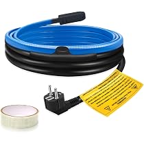 Cavo Autoregolante VEVOR Cavo Riscaldante Tubi VEVOR 36,6m Autoregolante - Antigelo Per Tubi Acqua Protezione Tubi Congelamento - 5