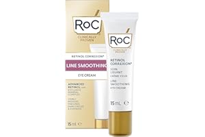 RoC - Retinol Correxion Line Smoothing Crema Contorno Occhi - Riduce Visibilmente Gonfiori e Occhiaie - Antirughe e Antietà - 15 ml