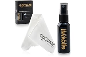 Mevsim Store Zestaw sprayu do czyszczenia okularów – zestaw do czyszczenia okularów – przenośny spray do okularów – chusteczki do czyszczenia okularów dla oszczędnej zawartości – nie zawiera alkoholu