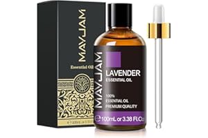MAYJAM Lavender Essential Oils 100ML, Lavender Oil for Diffuser, Humidifier, DIY, Home, Office