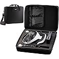 Navitech Black Rugged Hard Case Compatible with The Sony Playstation VR PSVR Headset and Accessories Case