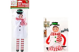 ELVES BEHAVIN BADLY Elfo che si comporta male cattivo Natale ragazzo ragazza Elfi vestito gamma con malizia sorpresa (giacca lunga soffica)