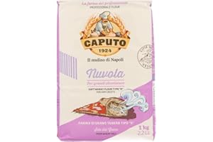 ANTIMO CAPUTO 3x Farina Molino Caputo Nuvola Pizza Napoli Pizzamehl für leichten teig 1kg 100% natürliche