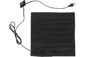 Kisangel Bird Cage Warmer with USB Electric Heating Parrot Incubator Pad Chick Brooder Plate Heating Solution for Multiple Bird Species