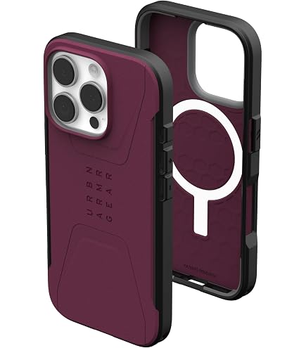 Urban Armor Gear UAG Metropolis LT Cover Per IPhone 16 Pro 6,3'' - Verde Oliva Kevlar, Compatibile MagSafe, Antiurto MIL-STD