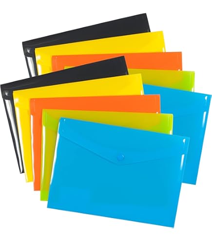 Pochette Enveloppe DONAU Fermeture Bouton PP 180 Microns Fumée / / Type- Enveloppe/Type-Avec Fermeture Bouton/Index-B.d. / Matériau-PP/Couleur-Fumé/ Format-DL/épaisseur (mm)-180µm