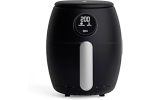 Belaco Air Fryer, 2L Digital Display, Rapid Air Circulation, Air Fryers, 60 Min Timer, Adjustable Temperature, Dishwasher Safe Basket BEL-AF-02
