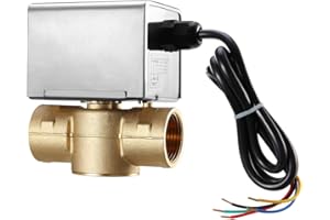 Valvola di zona motorizzata Valemo con microinterruttore aggiuntivo, 2 vie, DN25, normalmente chiusa, 230 VAC