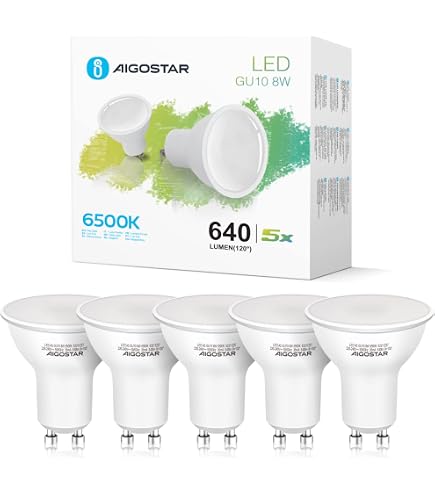 Beghelli BEG56023 Lampada LED GU10 4W | Multicolore, 3000K, 35000 Ore | A+ | Sostitutiva Alogena - 2
