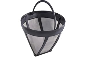 Xavax Filtro per caffè, Dimensione n. 4 (per Macchine da caffè, Riutilizzabile, Ecologico, Lavabile in lavastoviglie) Permanente Durata