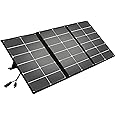 Litionite Arun 65W Pannello Solare Pieghevole e Portatile con Supporto Inclinato Integrato - Caricabatterie per Power Bank/Ba
