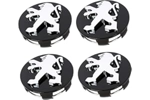 PROTREX UK Alloy Wheels Centre Caps. 60mm diameter. 108 208 2008 308 3008 3008 508 5008 Rifter Traveller Bipper RCZ 405 307 308 505 406 308 1007 4008 4007