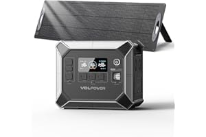 VDLPOWEREU Générateur Électrique Portable 2048Wh/2400W avec 1x Panneaux Solaires 200W, Générateur Solaire, LiFePO4 Batterie