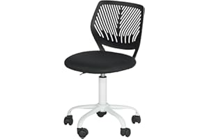 FurnitureR Bunte Schreibtischstuhl, Modernes verstellbares Design Computer Sitz, Swivel Armless Stuhl, Kinderzimmer, Home Office Task Chair