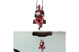 XoeLLe Ciondolo per Auto, Specchietto Retrovisore Auto, Accessori Auto Interno Anime Gadget Altalena Ciondolo Forma Oscillante per Specchietto Retrovisore Decorazioni (Stile B)