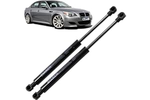 BIAREN 2 x Gasdruckfedern für die Motorhaube, vorne für BMW 5er-Serie E60 E61 2004–2010 Lift Support System 330 (N) 313 mm 51237008745 51247008754