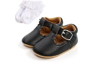 SEHFUPOYE Scarpe da Bambina Mary Jane Princess Scarpe da Bambino Antiscivolo per la Prima Passeggiata Scarpe da Bambino in Pelle PU Bowknot Prewalkers