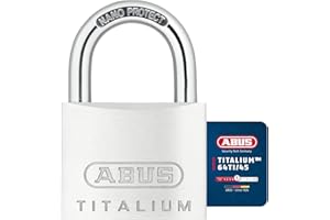 Abus 561986 Kłódka, Srebrny, 45 mm