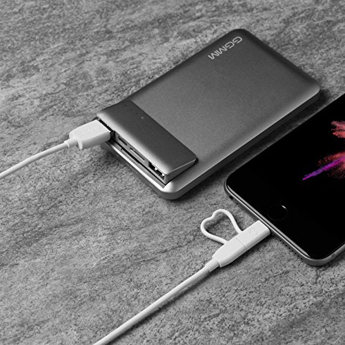 [Apple MFI Zertifiziert] GGMM 2in1 USB Lightning & Micro USB Kabel Verbindungskabel von Micro USB und Lightning Anschluss auf USB, 1M Apple Lightning Ladekabel für iPhone, iPad & iPod Rot, Android Geräte, Power Bank usw. (Weiß) - 7