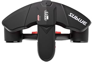 Sublue WINDEK Navbow Scooter Submarino con Pantalla OLED De Montaje En Cámara De Acción 40M Scooter Subacuático Eléctrico al Agua para Deportes Acuáticos, Buceo, Snorkel Y Aventuras En El Mar
