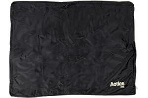 Actiaspet - Replacement Waterproof Dog Bed Cover - Washable Heavy Duty Outer Cover (Black, Large)