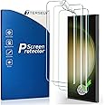 T Tersely 【3 Pack】 Screen Protector for Samsung Galaxy S23 Ultra (6.8 inch), Support Fingerprint Unlock Full Cover HYDROGEL Aqua Screen Protector Curved for Samsung Galaxy S23 Ultra 6.8 inch