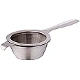 Sunnex 11109 S/ST Tea Strainer and Bowl, 2" Wide x 5 1/2" Long, Pack of 1 (Packaging May Vary)