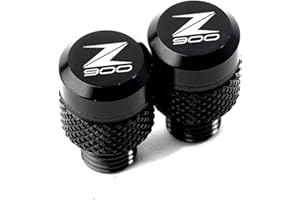 ZeNaha Motorrad M10*1,25 Spiegel Lochstopfen Schrauben Abdeckung Kompatibel mit Z900 RS SE Z650 Z750 Z800 Z1000 SX Z400 Z250 Z300