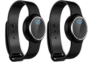 Nimedala Komo Sangle de main à liquéfaction à ultrasons 2022 Bracelet magnétique pour homme et femme (noir x 2)