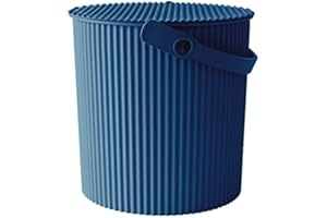 Hachiman, Omnioutil - Secchio, misura L, blu navy, 10 litri