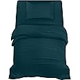 Utopia Bedding 3 Piece Single Bedding Set - Duvet Cover, Fitted Sheet with Pillow case - Soft Brushed Microfiber (Teal)