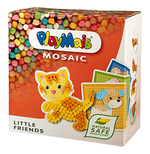 Playmais - 160182 - Kit De Loisirs Créatifs - Mosaïque Animaux De Compagnie