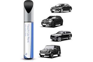 PARTS4EV 197/9197 Obsidian Schwarz Metallic Ausbesserungsfarbe für Mercedes-Benz B/C/E/G/R/M/S/CL/GL/ML/SL/CLK/CLS/GLC/GLE/GLK/CLS/SLC/SLK/SLS/AMG GT Serie–– Ausbesserung von Kratzern und Abplatzungen