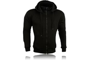 SWIFT WEAR Mens Motorcycle Motorbike Biker Hoodie Jacket Armoured Safety Protection Lined CE Approved Removable Armour & Hood Black Fleece Hoodies