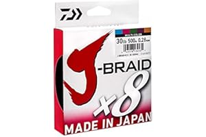 Daiwa J-Braid 150M 8-Strand Woven Round Braid Line