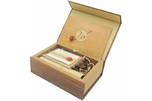 LUCKCRAZY Unidad flash USB de madera de 16 GB, disco de memoria USB 2.0 con tarjeta y caja de embalaje (16 GB, estilo 41)
