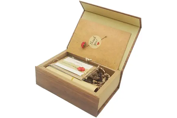 LUCKCRAZY Unidad flash USB de madera de 16 GB, disco de memoria USB 2.0 con tarjeta y caja de embalaje (16 GB, estilo 41)